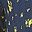 Dark Blue Floral
