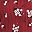 Dark Red Floral