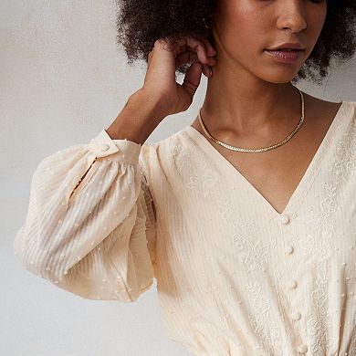 Women's LC Lauren Conrad V-Neck Mini Lace Dress