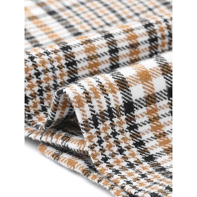 grey check pinafore dress Light Grey Check Belted Mini Pinafore Dress