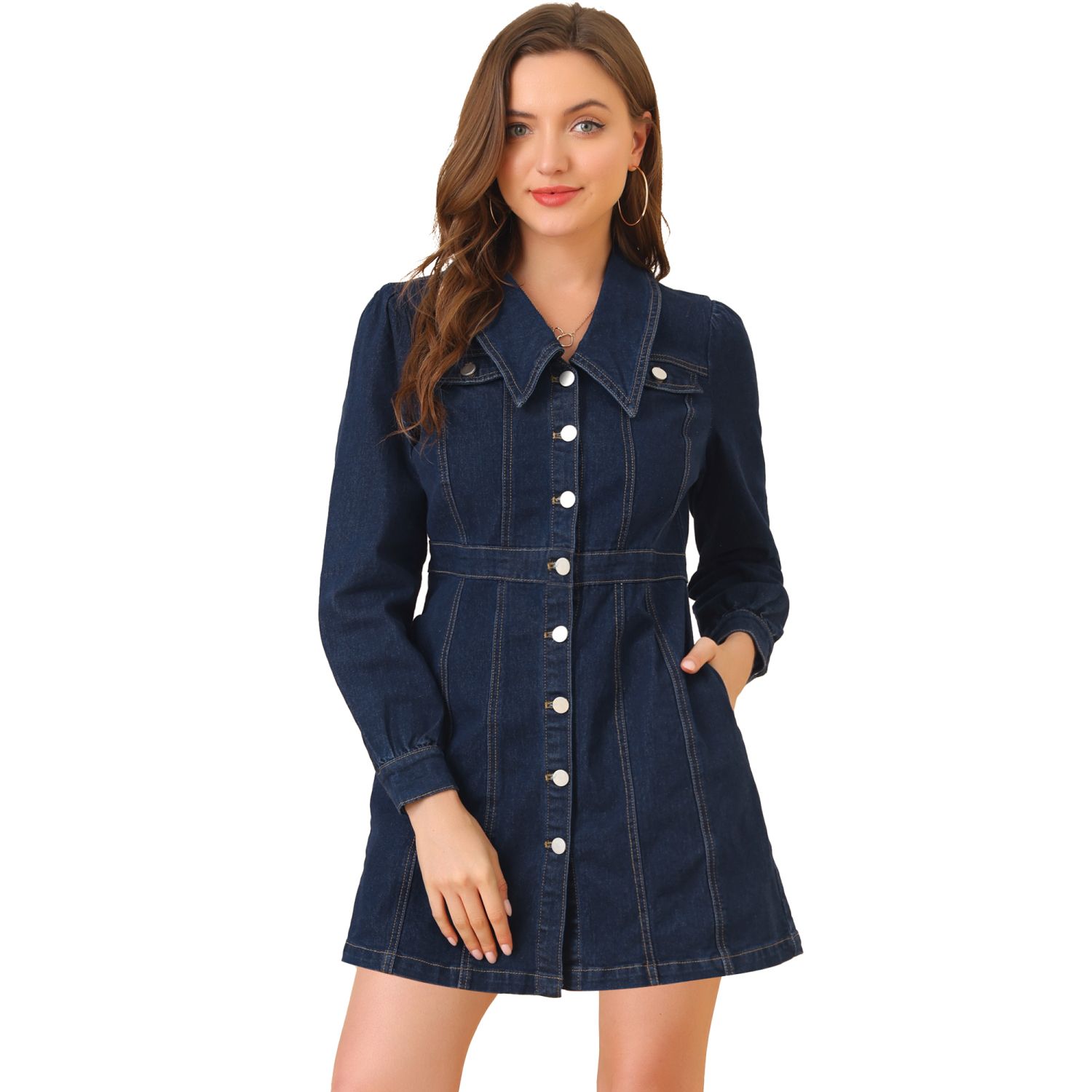 A line jean clearance dress