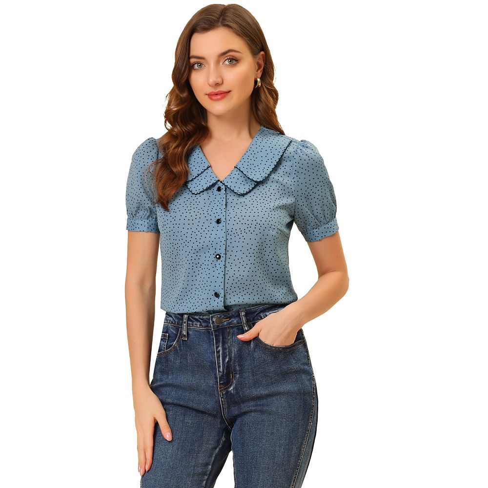 トップス melt the lady collared tops 81T6TU-90BL.jpg