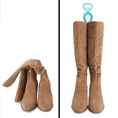 10 Pack Folding Boot Shaper Inserts, Tall Boots Support, Boot Organizer (13 In)