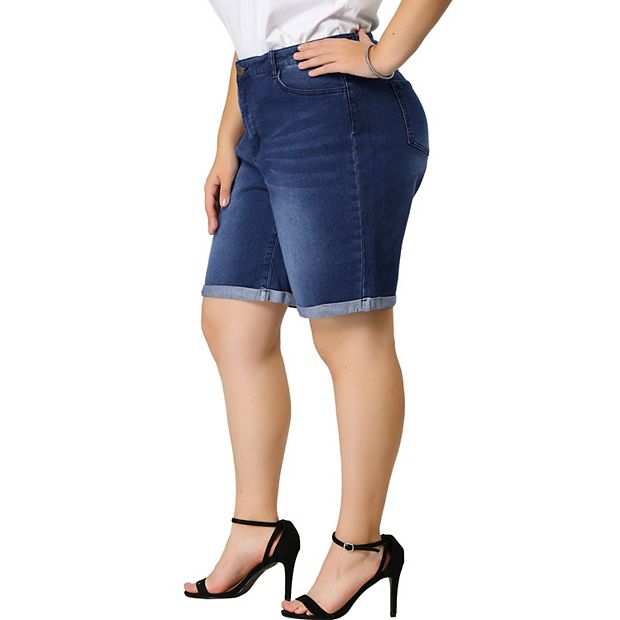 Kohls womens plus 2025 size shorts