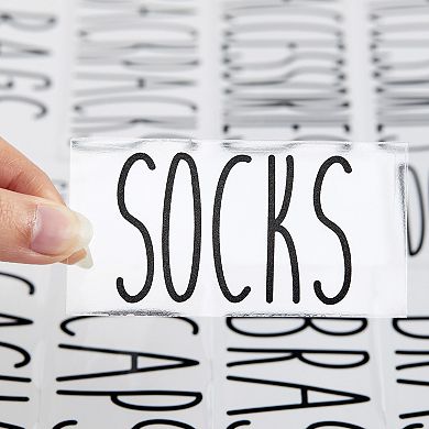 Talented Kitchen 133 Closet Labels For Bins, Baskets And Containers