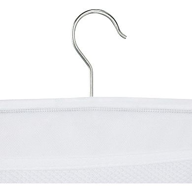 Hanging Purse Organizer for Closet Storage, White Mesh (48 x 13.8 in, 2 Pack)