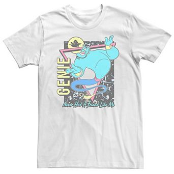 Disney's Aladdin Big & Tall Retro Genie Graphic Tee