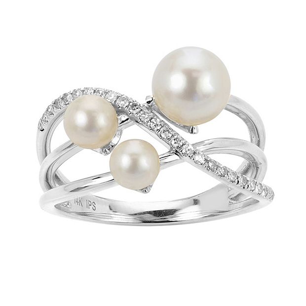 Kohls clearance pearl ring