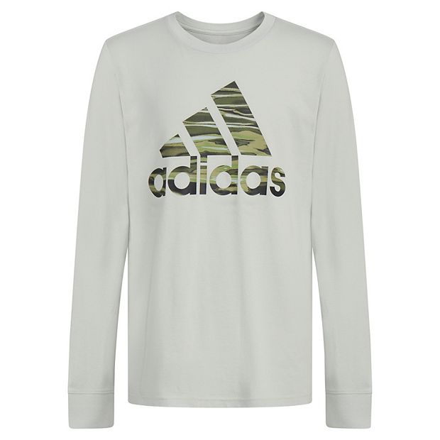 Boys adidas cheap long sleeve shirt