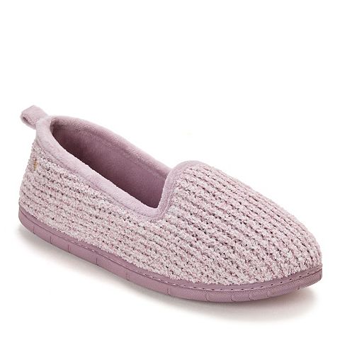 Женские тапочки Dearfoams Rachel Women's Marled Chenille Closed Back Slippers