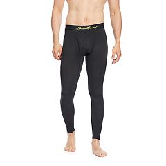 Lands' End Men's Tall Stretch Thermaskin Long Underwear Pants Base Layer -  Medium Tall - Black : Target