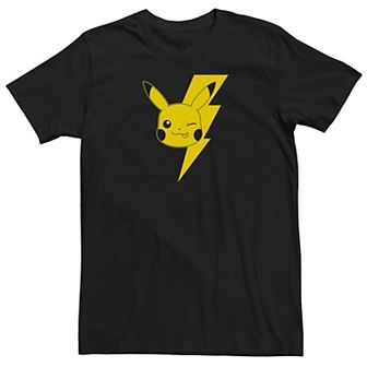 Men's Pokemon Pocket Lighting Pikachu Tee