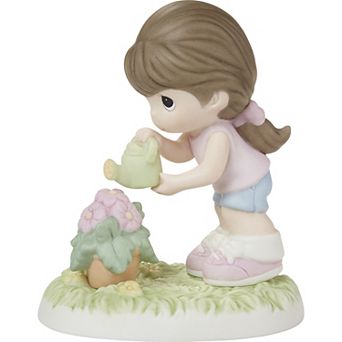 Precious Moments All Things Grow With Love Brunette Figurine