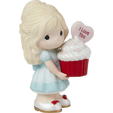 Precious Moments You Bake Me Happy Blonde Girl Figurine