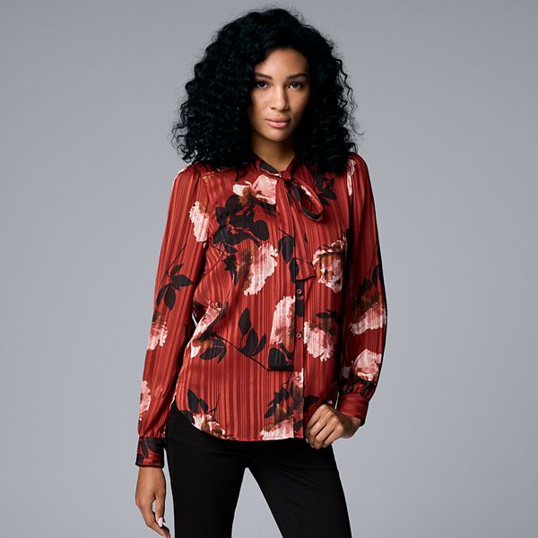VERA Bubble-Sleeve Blouse - Terra Vines