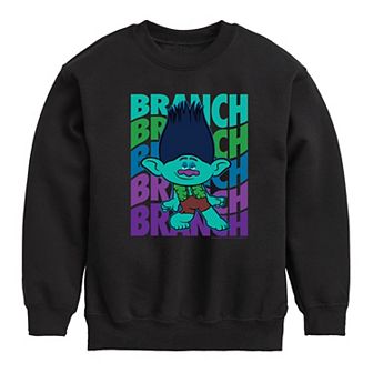 Boys 8-20 DreamWorks Trolls Branch Stacked Sweatshirt