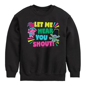 Boys 8-20 DreamWorks Trolls Let Me Hear You Sweatshirt