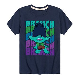 Boys 8-20 DreamWorks Trolls Branch Stacked Tee