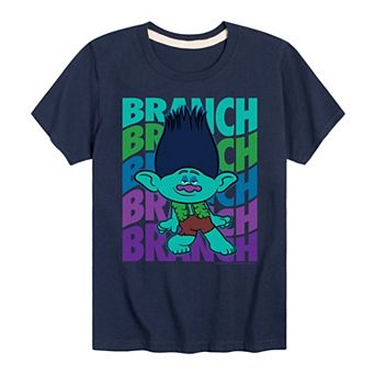 Boys 8-20 DreamWorks Trolls Branch Stacked Tee