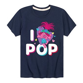 Boys 8-20 DreamWorks Trolls I Love Pop Tee
