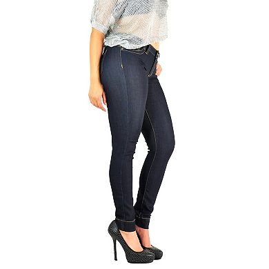 Cece Curvy Fit Fastman Basic Skinny Low-Rise Ankle Jeans