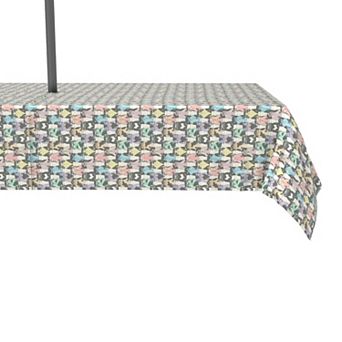 Water Repellent, Outdoor, 100% Polyester, 60x104", Smarty Cats