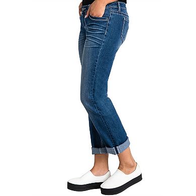 Shaw Curvy Fit Basic Skinny Boyfriend Jeans