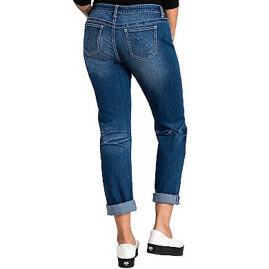 Shaw Curvy Fit Basic Skinny Boyfriend Jeans