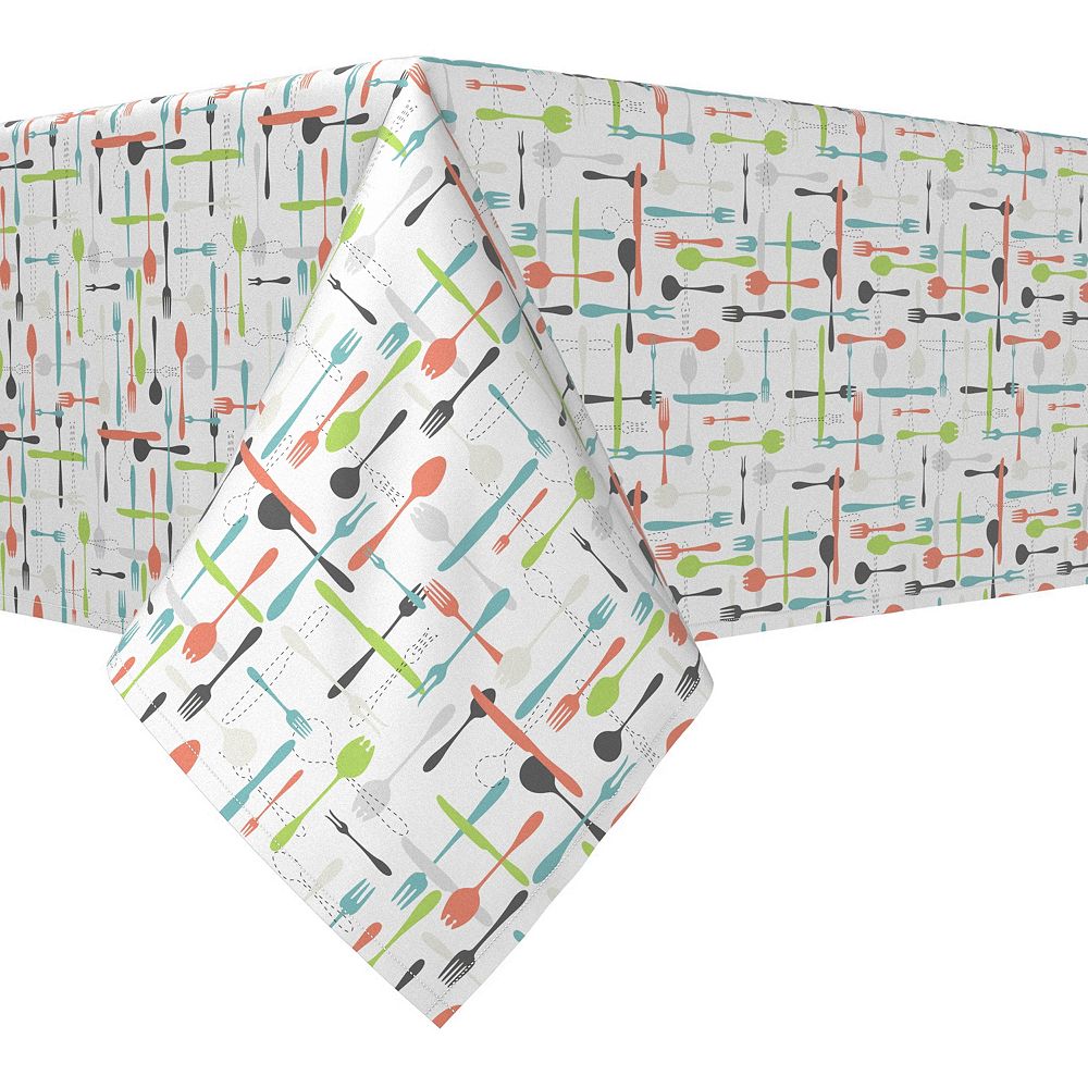 Square Tablecloth, 100% Polyester, 60x60