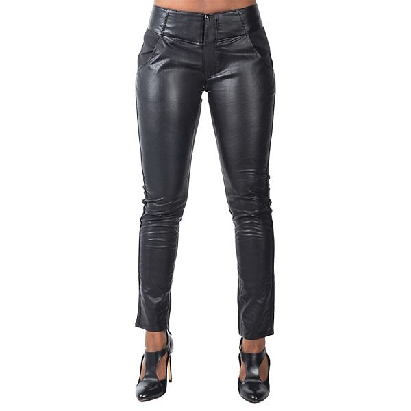 Kohl's faux leather pants sale