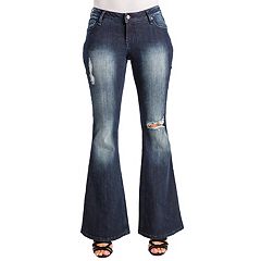 Kohls bell bottom jeans fashion