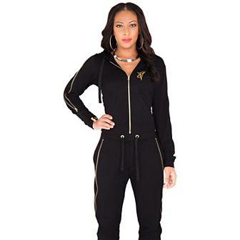 Rachel Zip Up Tie Back Hoodie With Cut-Out
