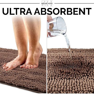 Shaggy Soft Bathroom Rug 17x47"