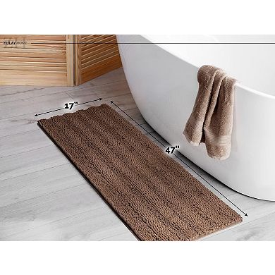 Shaggy Soft Bathroom Rug 17x47"