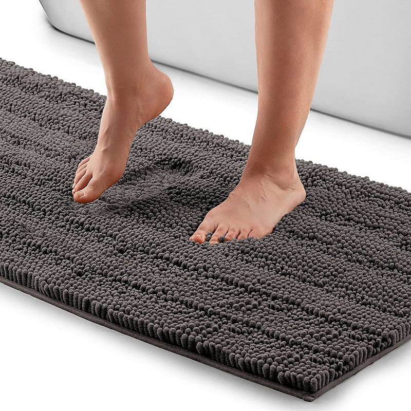 Cotton Bathmat - Reversible 24x60-inch-long Bathroom Runner - Soft,  Absorbent, And Machine Washable Rug By Lavish Home (blue) : Target