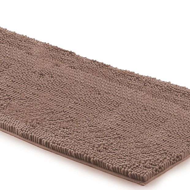 Zulay Kitchen Shaggy Soft Bathroom Rug 17x47