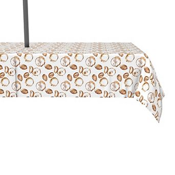 Water Repellent, Outdoor, 100% Polyester, 60x84", Coffee Shop Print