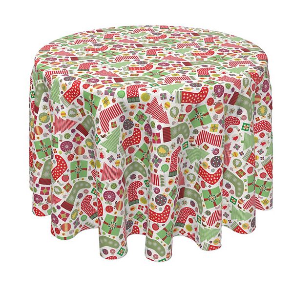 Round Tablecloth, 100% Polyester, 90