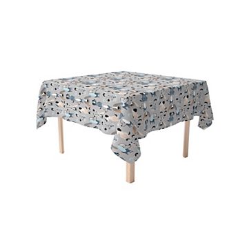 Square Tablecloth, 100% Cotton, 52x52", Cartoon Pets
