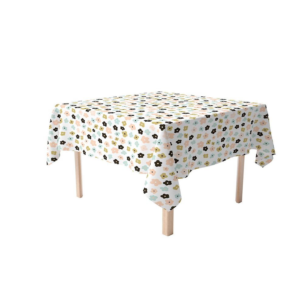 Square Tablecloth, 100% Cotton, 52x52