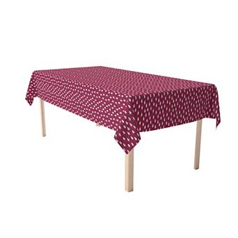 Rectangular Tablecloth, 100% Polyester, 60x104", Holiday Woodland Plaid