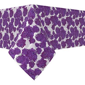 Rectangular Tablecloth, 100% Cotton, 60x120", Floral 199