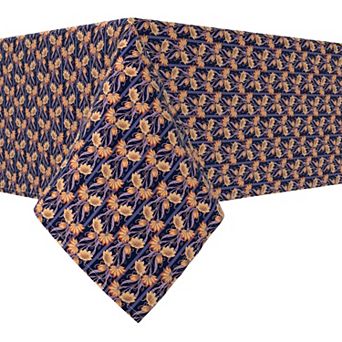 Rectangular Tablecloth, 100% Cotton, 60x104", Floral 34