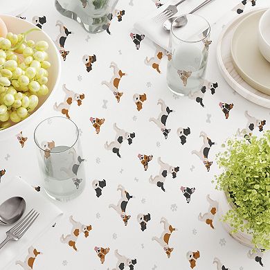Square Tablecloth, 100% Polyester, 70x70", Jack Russel Designs