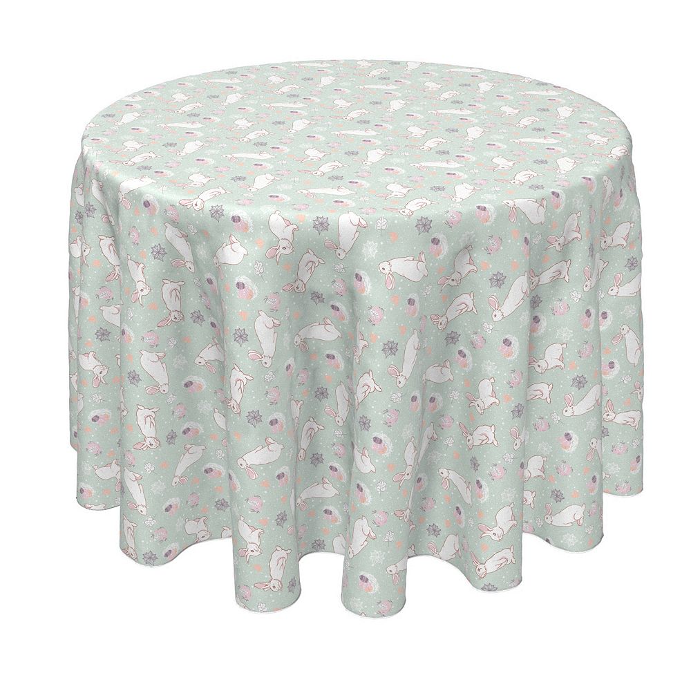 Round Tablecloth, 100% Polyester, 90