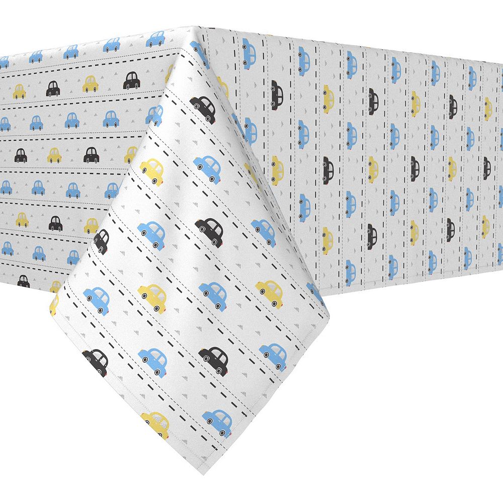 Square Tablecloth, 100% Cotton, 52x52
