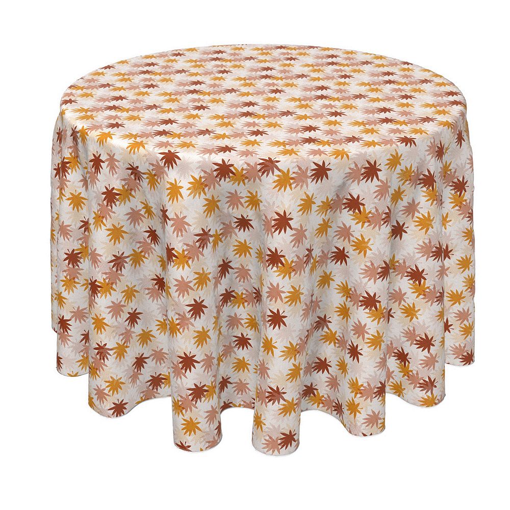 Round Tablecloth, 100% Polyester, 60