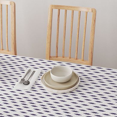 Square Tablecloth, 100% Polyester, 54x54", Boho Design