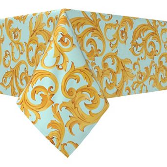 Rectangular Tablecloth, 100% Cotton, 60x120", Floral 156