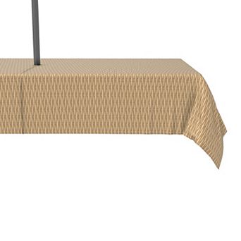 Water Repellent, Outdoor, 100% Polyester, 60x84", Tight Weave Basket